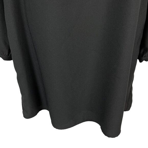 Jessica Simpson Black Gold Studded Shift Whimsigoth Long Sleeve Dress Witchy 12 - Picture 5 of 15